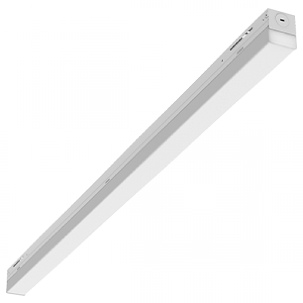 4FT LED SLIM STRIP WITH SQUARE LENS 25W/30W/45W 35K/40K/50K 3625-6525LM 120-347V WHITE