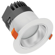 Stanpro (Standard Products Inc.) 64749 - VELOCE 4IN 13W 120-277V 4000K 70Â° SILVER BAFFLE FROSTED ROUND 960lm
