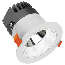 Stanpro (Standard Products Inc.) 64756 - VELOCE 4IN 13W 120-277V 3000K 45Â° WHITE BAFFLE CLEAR ROUND 1160lm