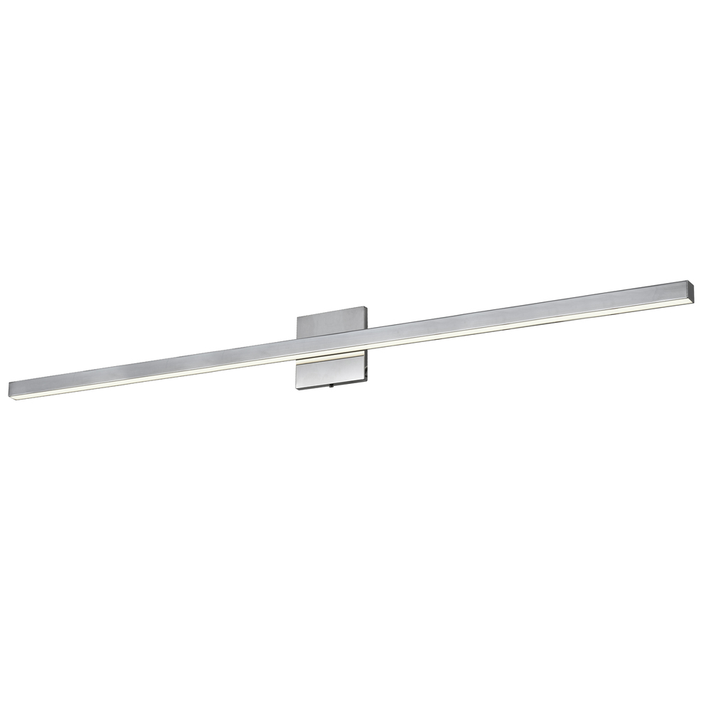 36W Vanity, Polished Chrome with Frosted Acrylic Diffuser