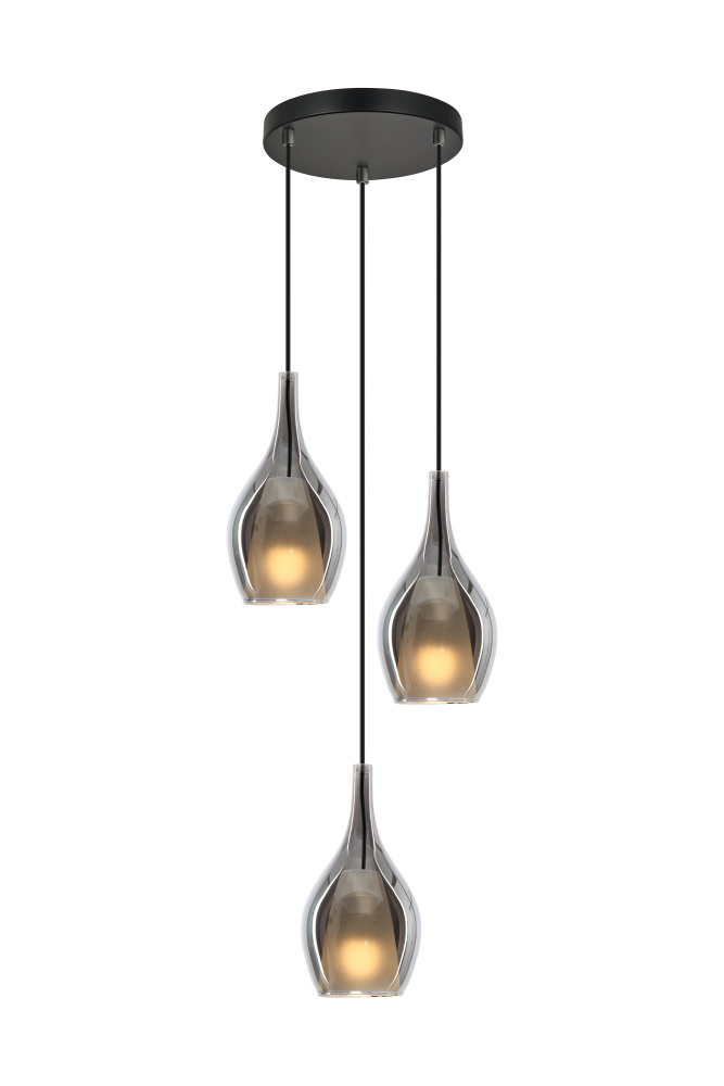 Jericho Matte Black Pendant