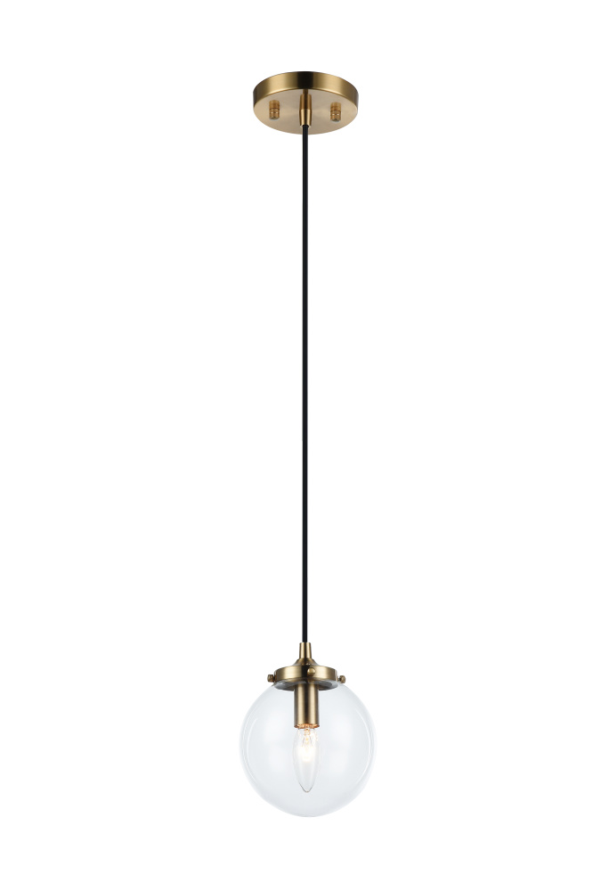 The Bougie Aged Gold Brass Chandelier