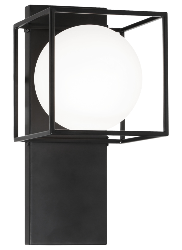 Squircle Black Wall Sconce