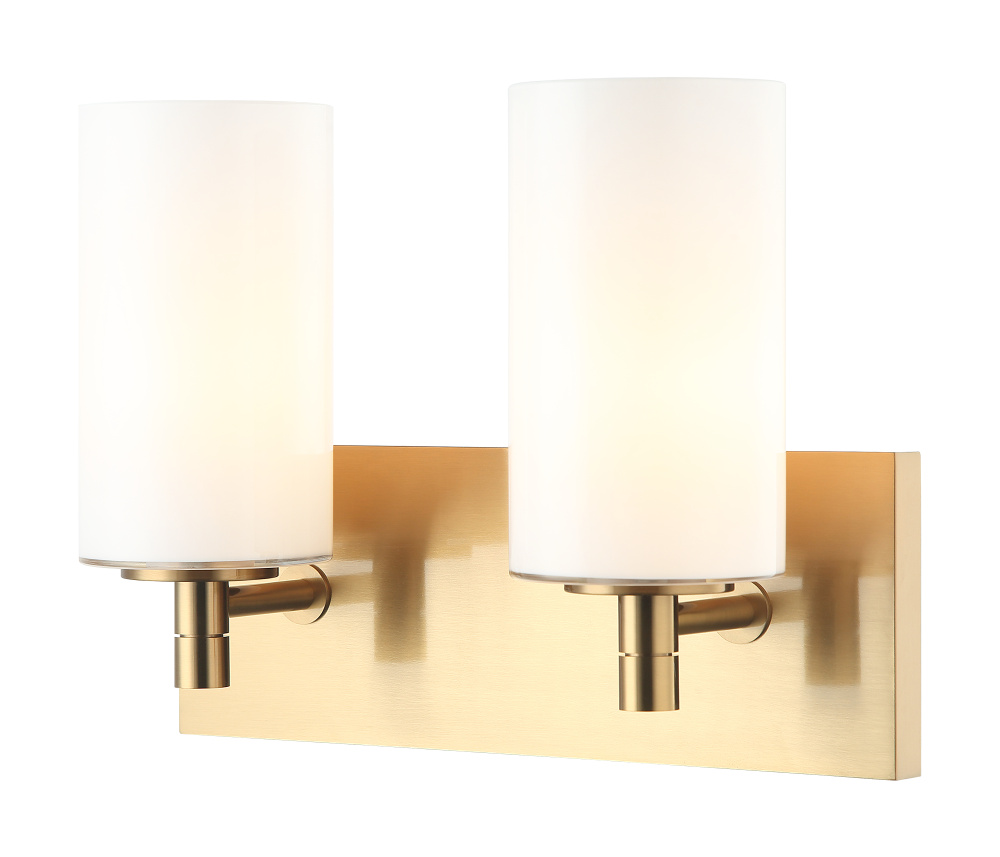 Candela Aged Gold Brass Wall Sconce