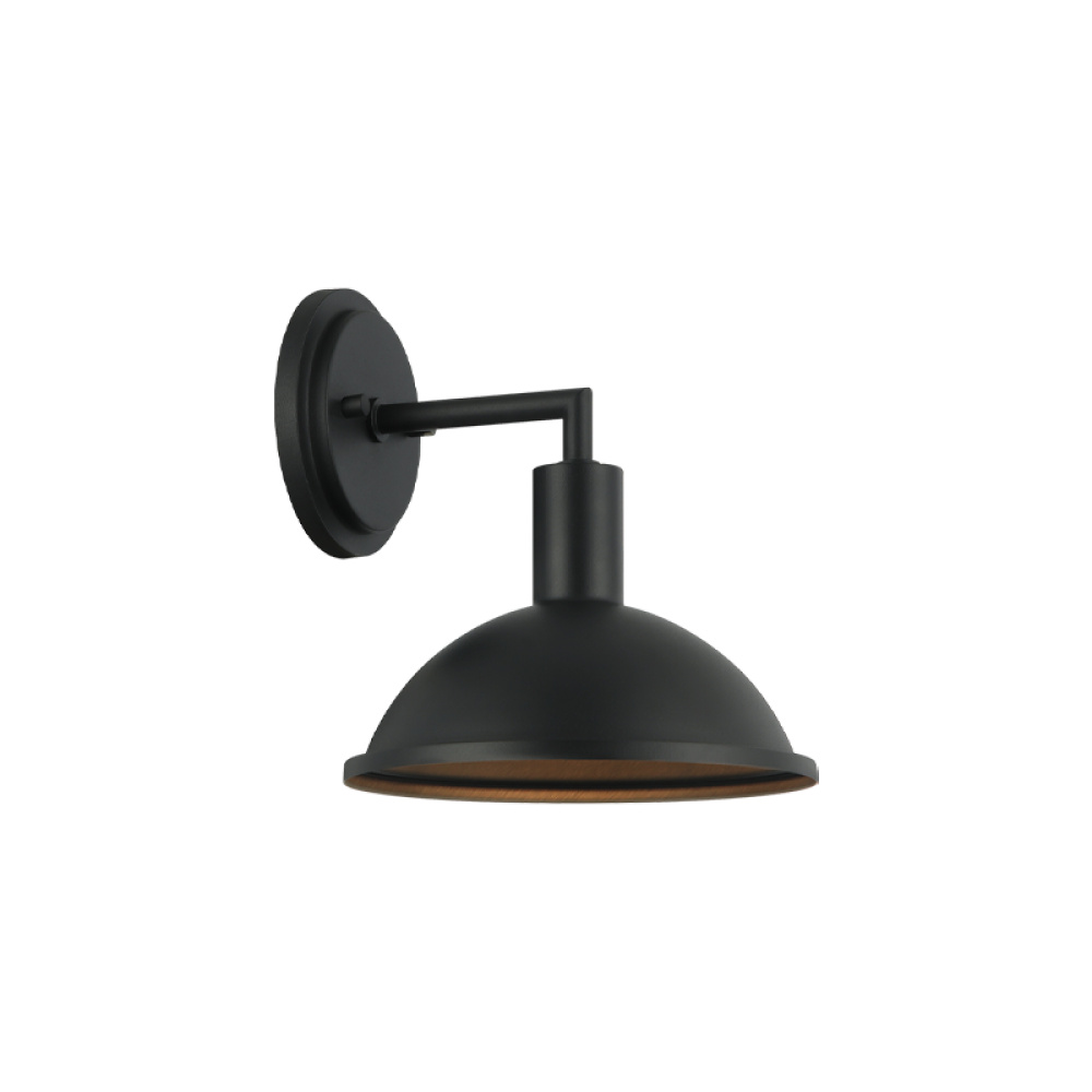 Farmley Matte Black Outdoor Lighting