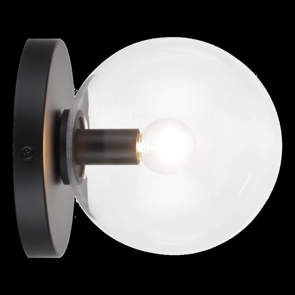 Cosmo Black Wall Sconce / Ceiling Mount
