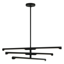 Matteo Lighting C31490MB - Novelle Matte Black Pendant
