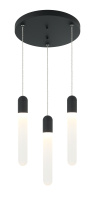 Matteo Lighting C65803MB - Aydin Matte Black Pendant