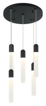 Matteo Lighting C65805MB - Aydin Matte Black Pendant