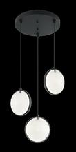 Matteo Lighting C71503MB - Chatoyant Matte Black Pendant