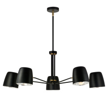 Matteo Lighting C73705BK - Luca Black Pendant