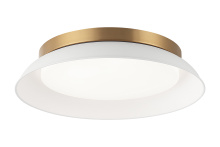 Matteo Lighting M12515MWAG - Finley Matte White Wall Sconce