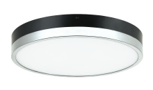 Matteo Lighting M15301BKCH - Tone Black and Chrome Ceiling Mount
