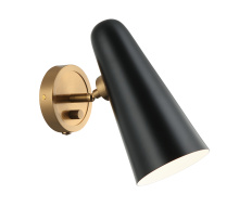 Matteo Lighting S05211BK - Blink Black Wall Sconce