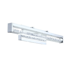 Eglo Canada 201729A - 1 LT Integrated LED Bath/Vanity Light w/ Chrome Finish, Clear Glass w/ Clear Stones