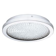 Eglo Canada 202511A - LED Ceiling Light w/ Chrome Finish & Clear Glass Shade w/ Clear Glass Crystal Stones