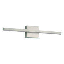Eglo Canada 206226A - 1 LT LED Bath/Vanity Light w/ Matte Nickel Finish & White Acrylic Diffuser